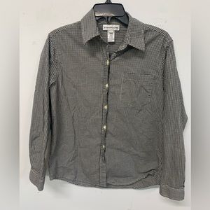 evan picone button down shirt women’s size 8